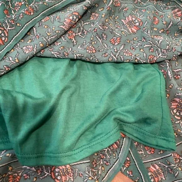 Max Studio Green Floral Skirt - NWT - Picture 10 of 15